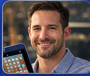 Mark R winner portrait